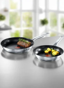 Tefal Edelstahl-Pfannen in Profi-Qualität