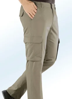 Thermohose mit Cargotaschen in 4 Farben