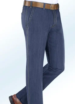 Thermojeans mit Dehnbund in 5 Farben