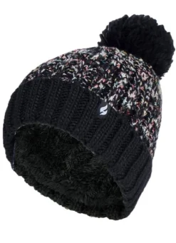 Thermo-Mütze mit Bommel von Heat Holders®