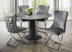 Trendige Esszimmer-Stühle, 2er-Set