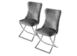 Trendige Esszimmer-Stühle, 2er-Set