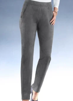 Trendige, samtweiche Hose