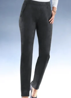 Trendige, samtweiche Hose