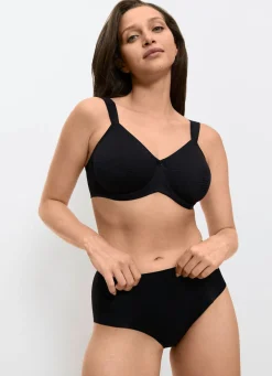 Triumph Slip mit Jacquardeinsatz im Vorderteil