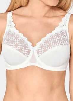 Triumph-Letizia Bügel-BH mit effektvoller Stickereispitze