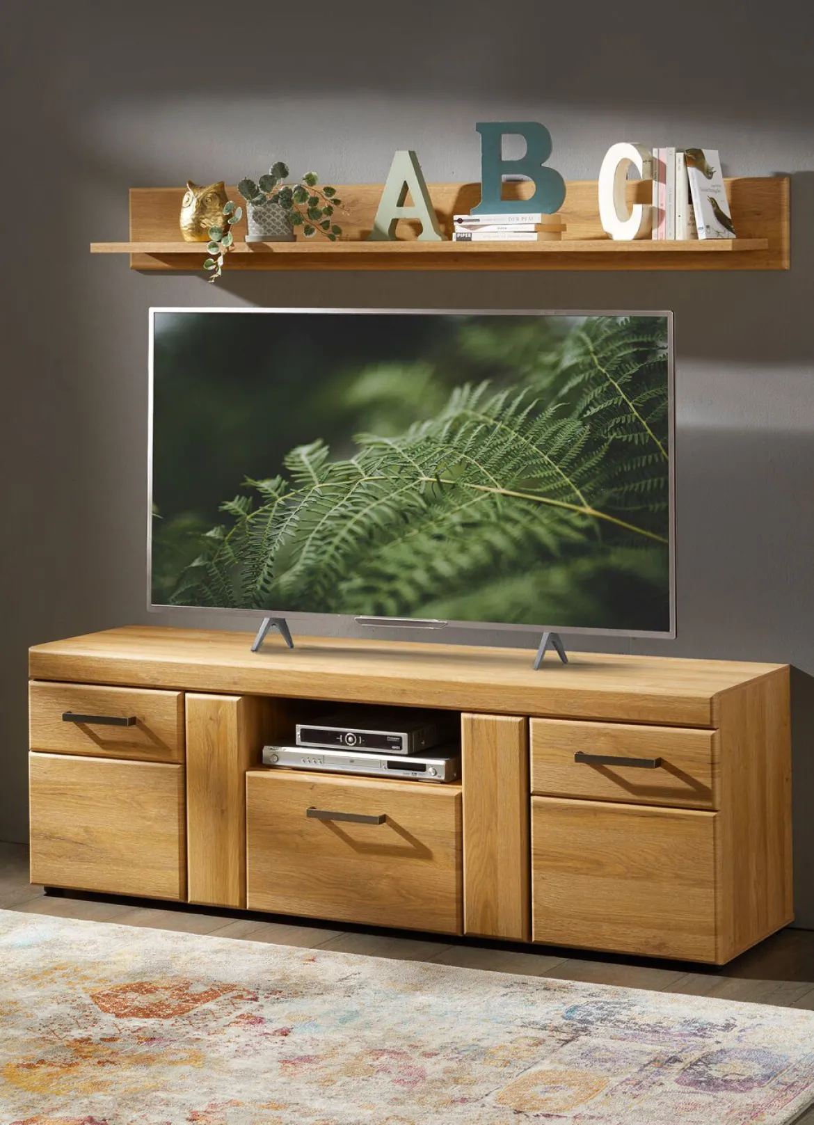 TV-Longboard mit Wandboard