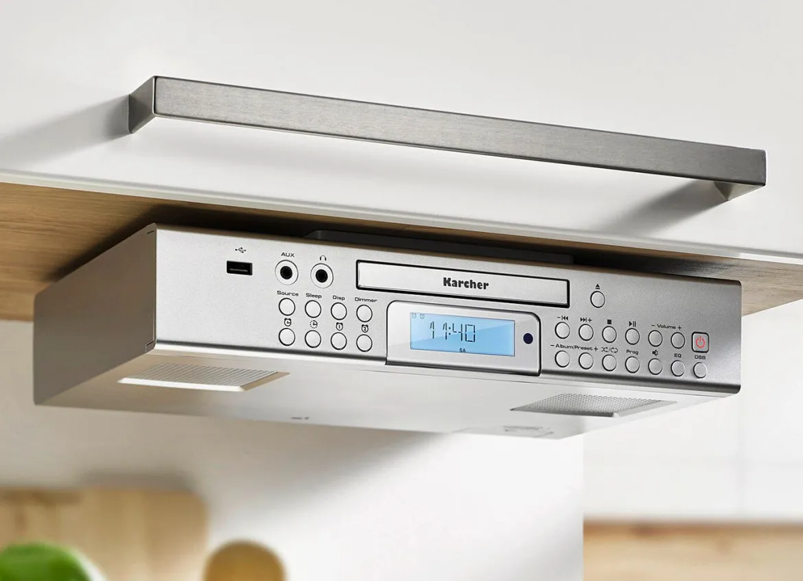Unterbau-Küchenradio von Karcher