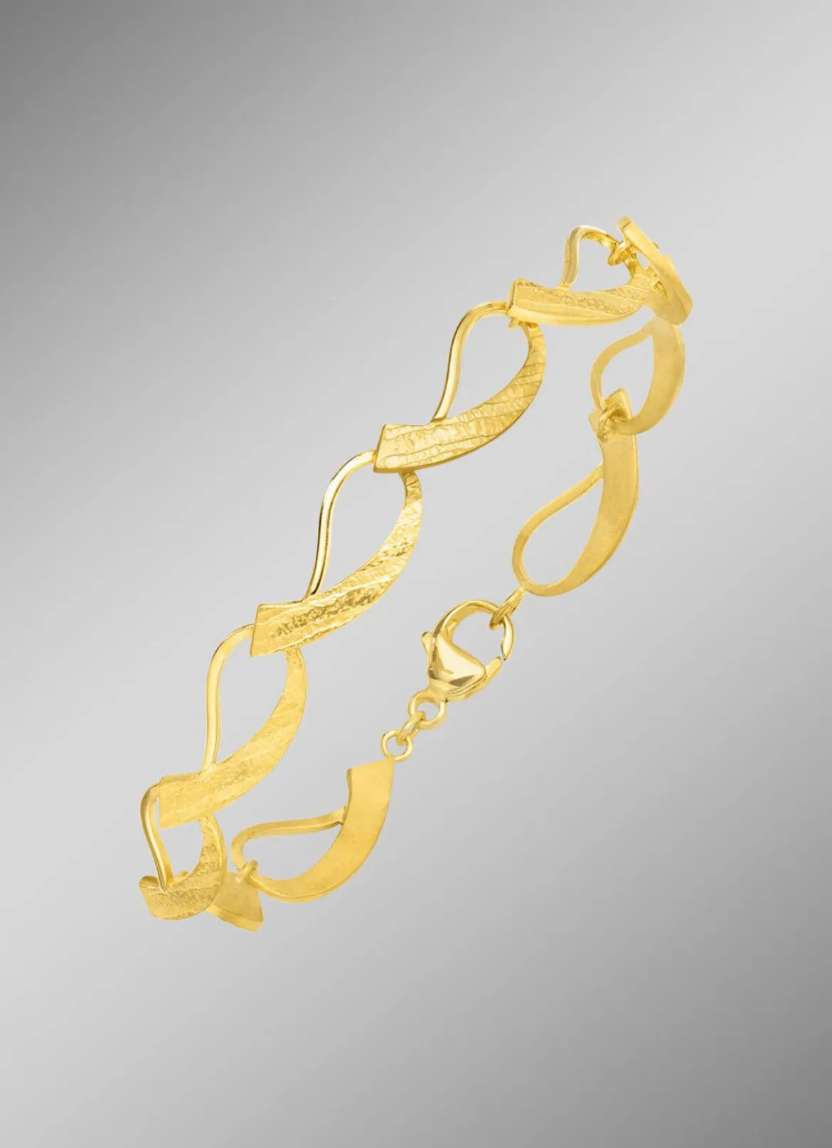 Vergoldetes Armband aus Silber