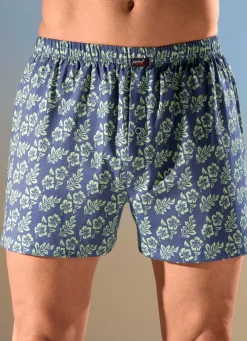 Viererpack Boxershorts mit knöpfbarem Eingriff