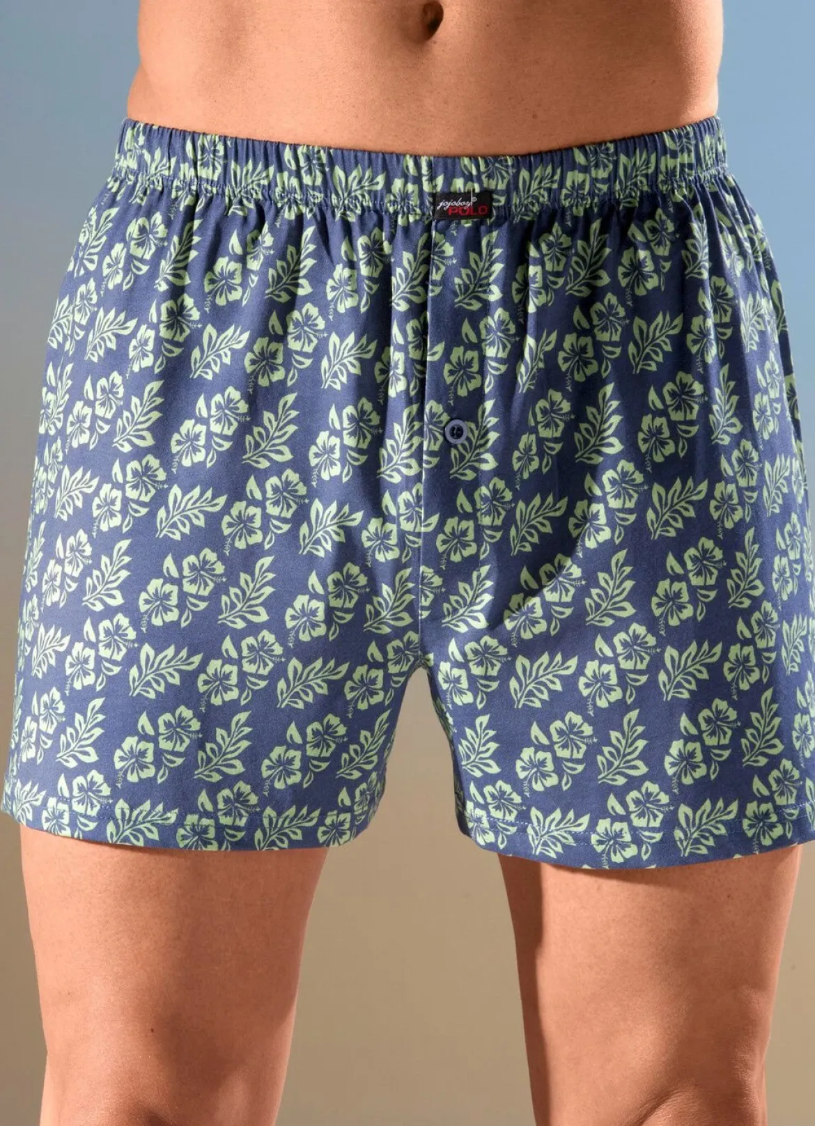 Viererpack Boxershorts mit knöpfbarem Eingriff