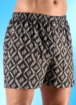Viererpack Boxershorts mit knöpfbarem Eingriff