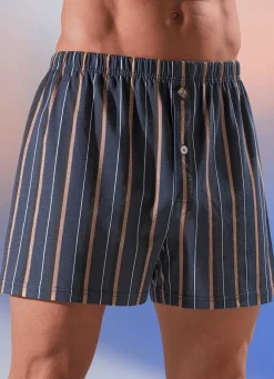 Viererpack Boxershorts mit Streifendessin