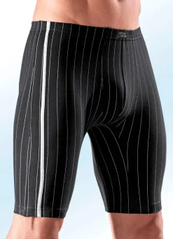 Viererpack Longpants, gestreift