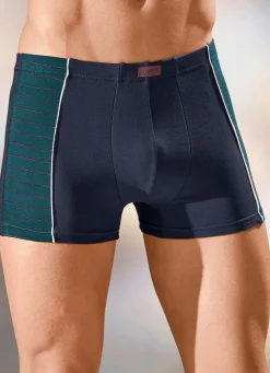 Viererpack Pants aus Feinjersey, mit Dehnbund