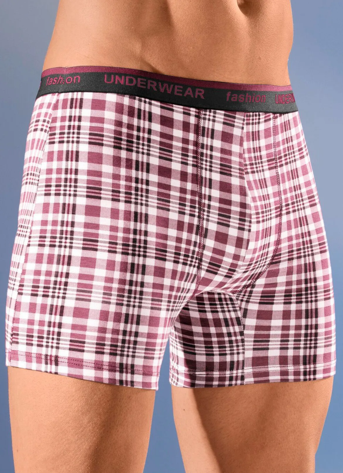 Viererpack Pants mit Elastikbund