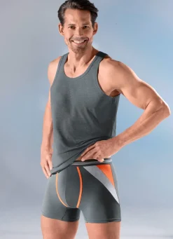 Viererpack Pants mit farbigen Einsätzen