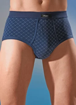 Viererpack Slips aus Feinjersey, mit Eingriff