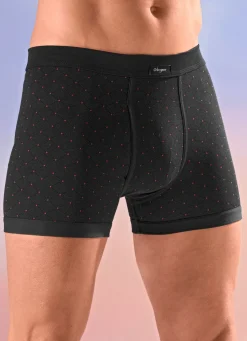 Viererpack Unterhosen mit Alloverdessin