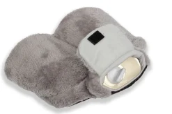 Vital Comfort Fuß-Wärmflasche mit sanftem Fleece-Bezug