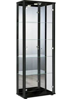 Vitrine, 2-türig, mit LED-Beleuchtung