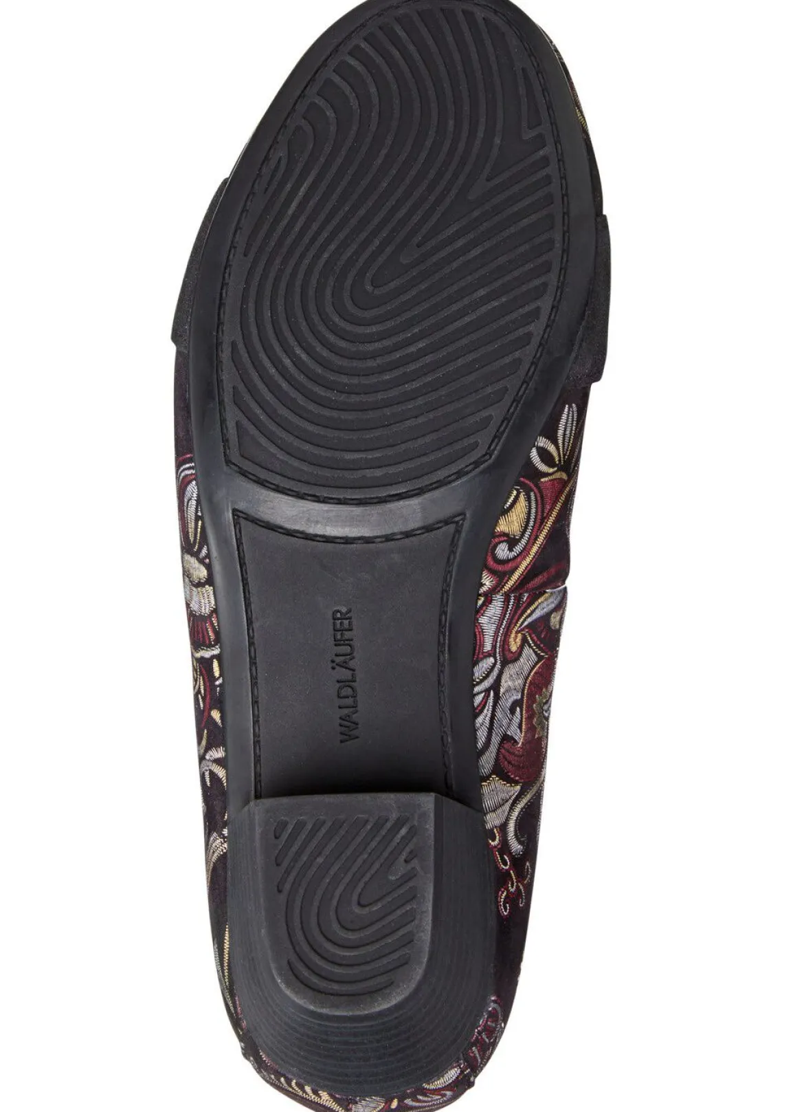 Waldläufer, bequeme Damen-Pumps, Weite K, mit herausnehmbarem Fußbett