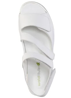 Waldläufer, bequeme Damen-Sandalen, Weite H, mit herausnehmbarem Fußbett
