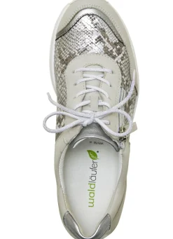 Waldläufer, bequeme Damen-Schnürschuhe, Weite H, mit herausnehmbarem Fußbett