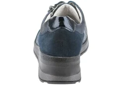 Waldläufer, bequeme Damen-Schnürschuhe, Weite H, mit herausnehmbarem Fußbett