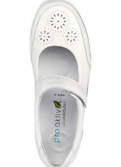 Waldläufer, bequeme Damen-Slipper, Weite H, mit herausnehmbarem Fußbett