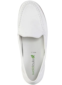 Waldläufer, bequeme Damen-Slipper, Weite H, mit herausnehmbarem Fußbett