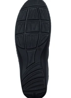 Waldläufer, bequeme Damen-Slipper, Weite H, mit herausnehmbarem Fußbett