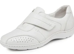 Waldläufer, bequeme Damen-Slipper, Weite H, mit herausnehmbarem Fußbett