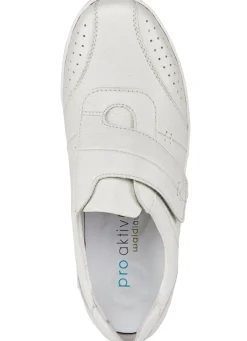 Waldläufer, bequeme Damen-Slipper, Weite H, mit herausnehmbarem Fußbett