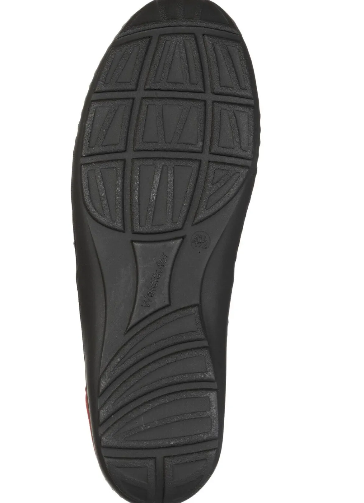 Waldläufer, bequeme Damen-Slipper, Weite H, mit herausnehmbarem Fußbett