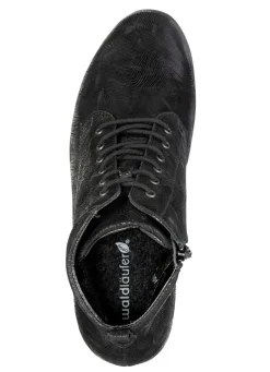 Waldläufer, bequeme Damen-Stiefeletten, Winterschuhe, Weite H, mit herausnehmbarem Fußbett