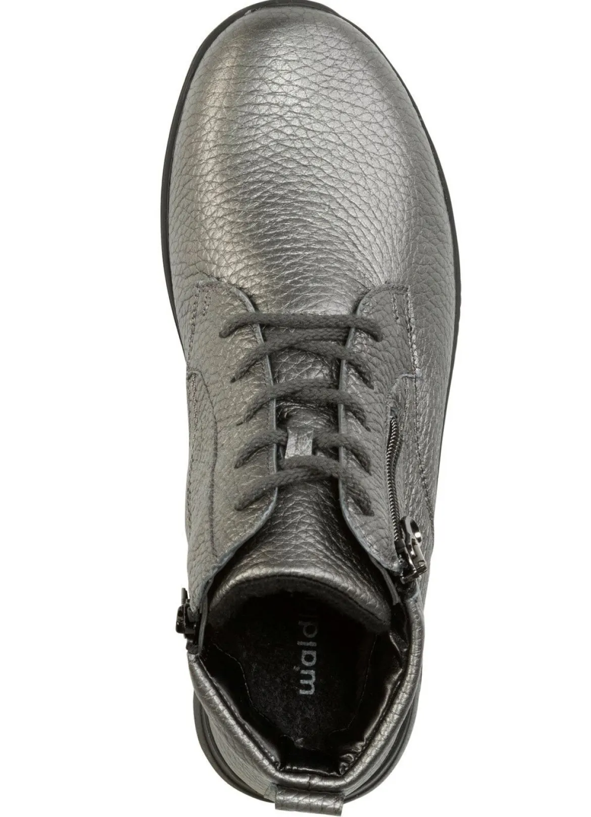 Waldläufer, bequeme Damen-Stiefeletten, Winterschuhe, Weite H, aus Hirschleder