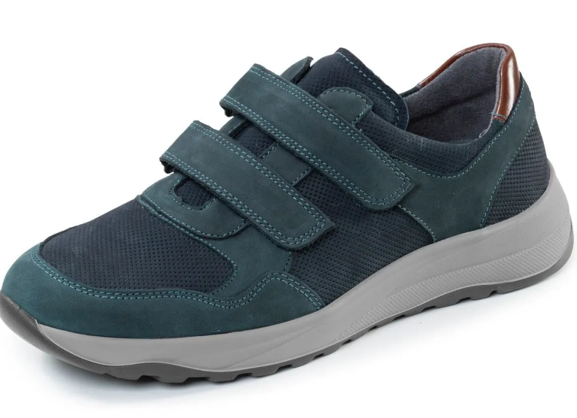 Waldläufer, bequeme Herren-Slipper, Weite K, mit herausnehmbarem Fußbett