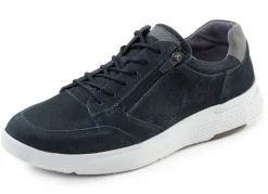 Waldläufer, bequeme Herren-Sneaker, Weite H, mit herausnehmbarem Fußbett