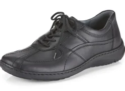 Waldläufer, bequeme Herren-Schnürschuhe, Weite H, mit herausnehmbarem Fußbett