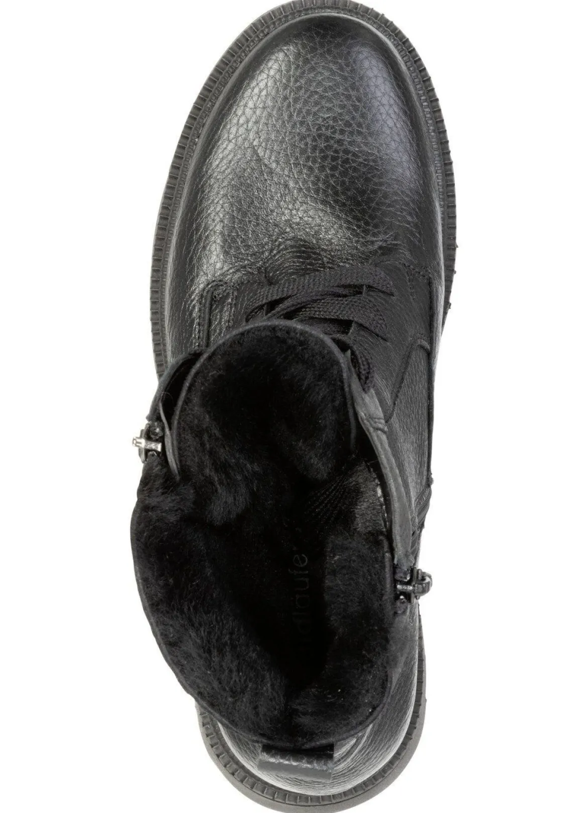 Waldläufer, gefütterte Damen-Stiefeletten, Winterschuhe, Weite H, mit Lammfell
