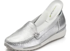 Waldläufer, klassische Damen-Slipper, Weite H, mit herausnehmbarem Fußbett