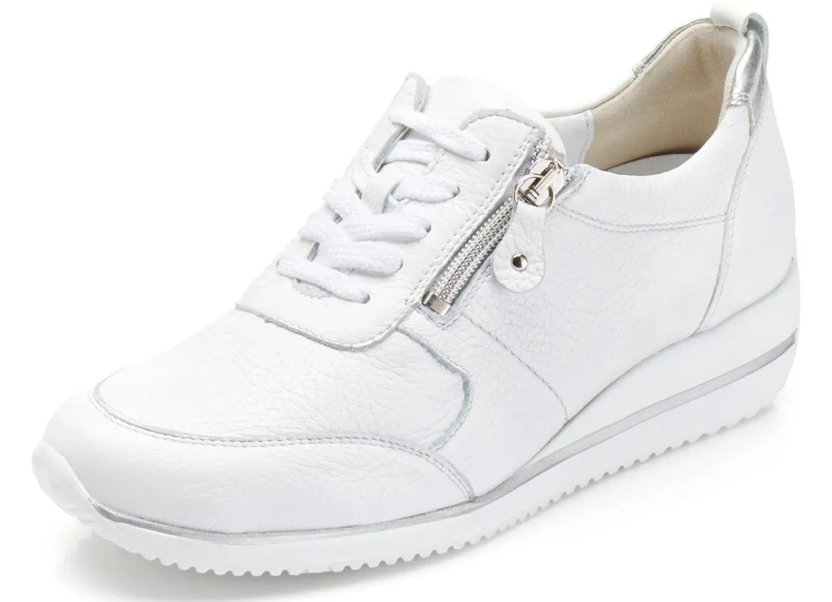 Waldläufer, leichte Damen-Sneaker, Weite H, mit herausnehmbarem Fußbett