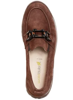 Waldläufer Loafer aus Veloursleder