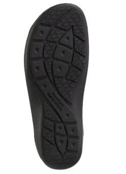 Waldläufer Pantolette mit Metallschmuck mit Glitzersteinchen