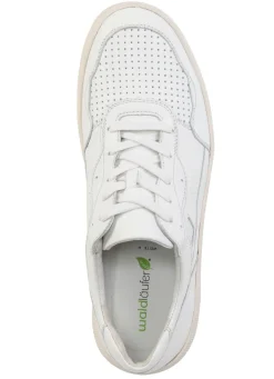 Waldläufer Schnürschuh aus genarbtem Nappaleder