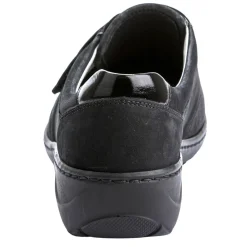 Waldläufer Slipper mit Stretchmaterial im Ballenbereich