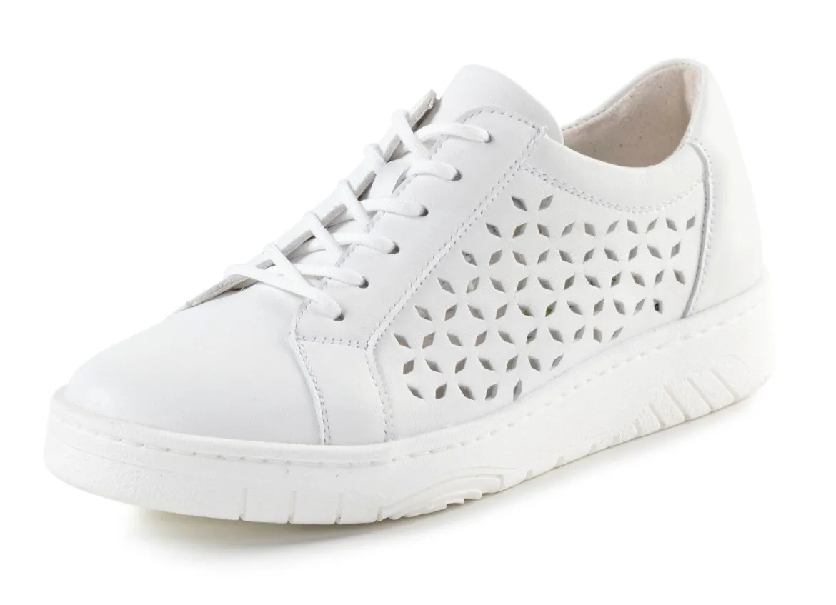 Waldläufer, sommerliche Damen-Sneaker, Weite H, mit herausnehmbarem Fußbett