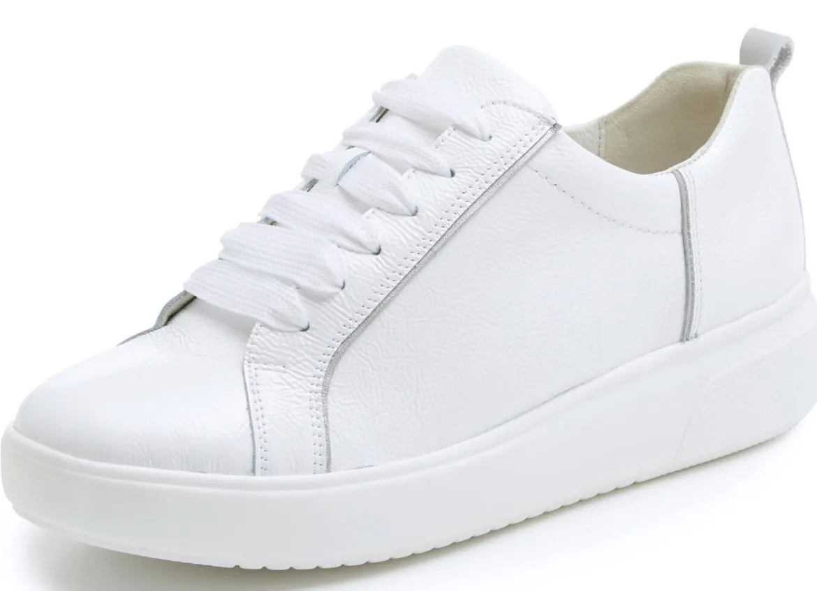 Waldläufer, trendige Damen-Schnürschuhe, Weite H, mit herausnehmbarem Fußbett