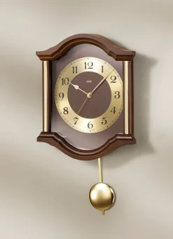 Wanduhr aus Holz
